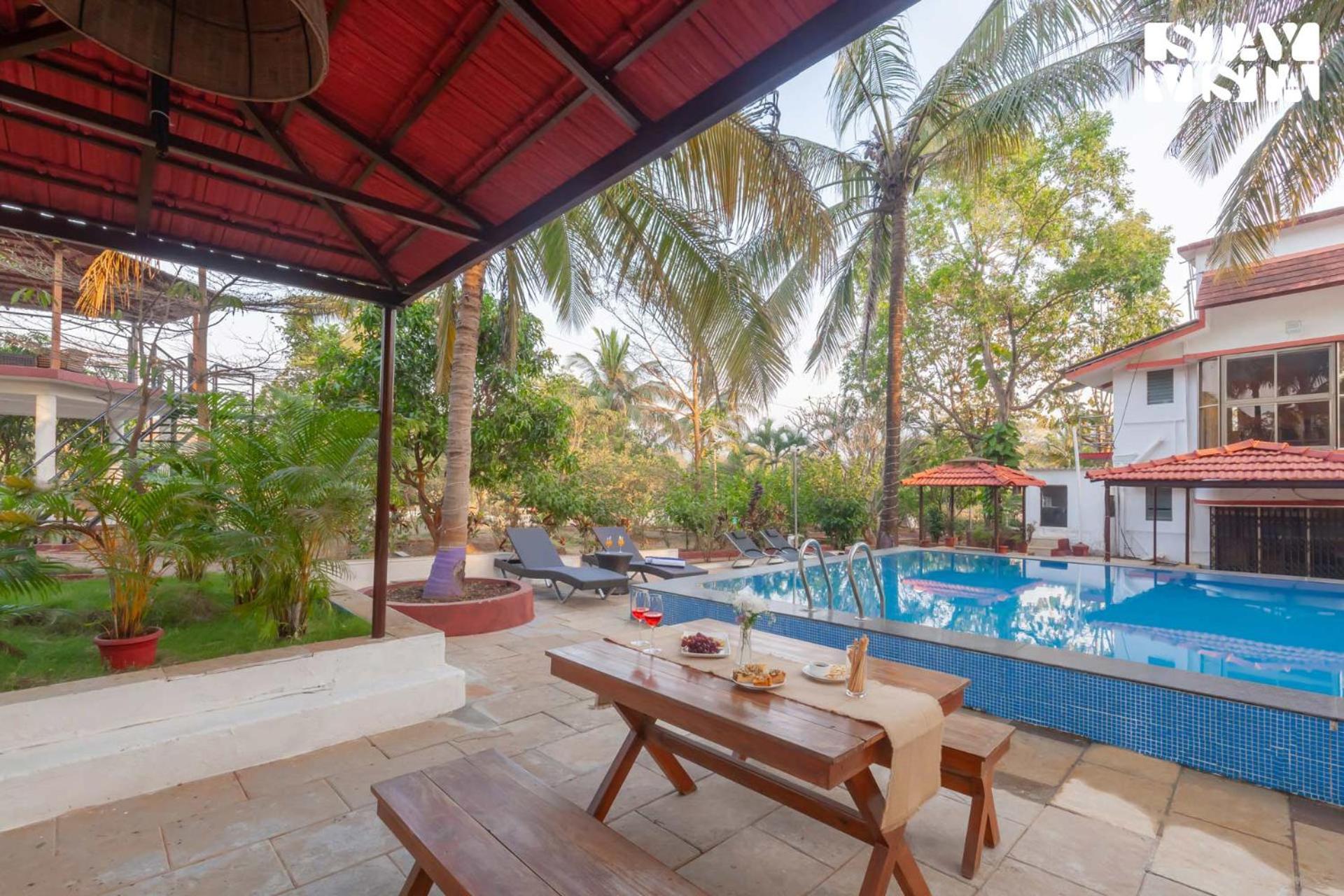 Stayvista'S Firefly Mountain Retreat - Villa With Private Pool, Gazebo & Terrace Karjat Exterior photo